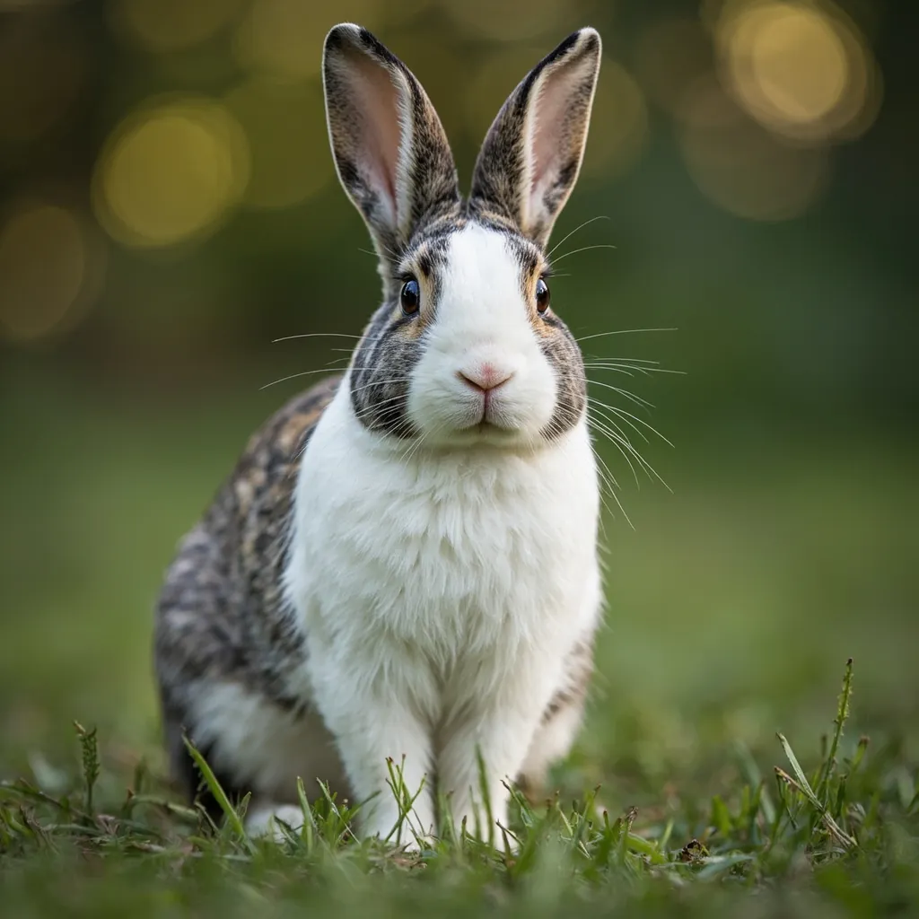 Dutch Rabbit: The Distinguished Black and White Classic