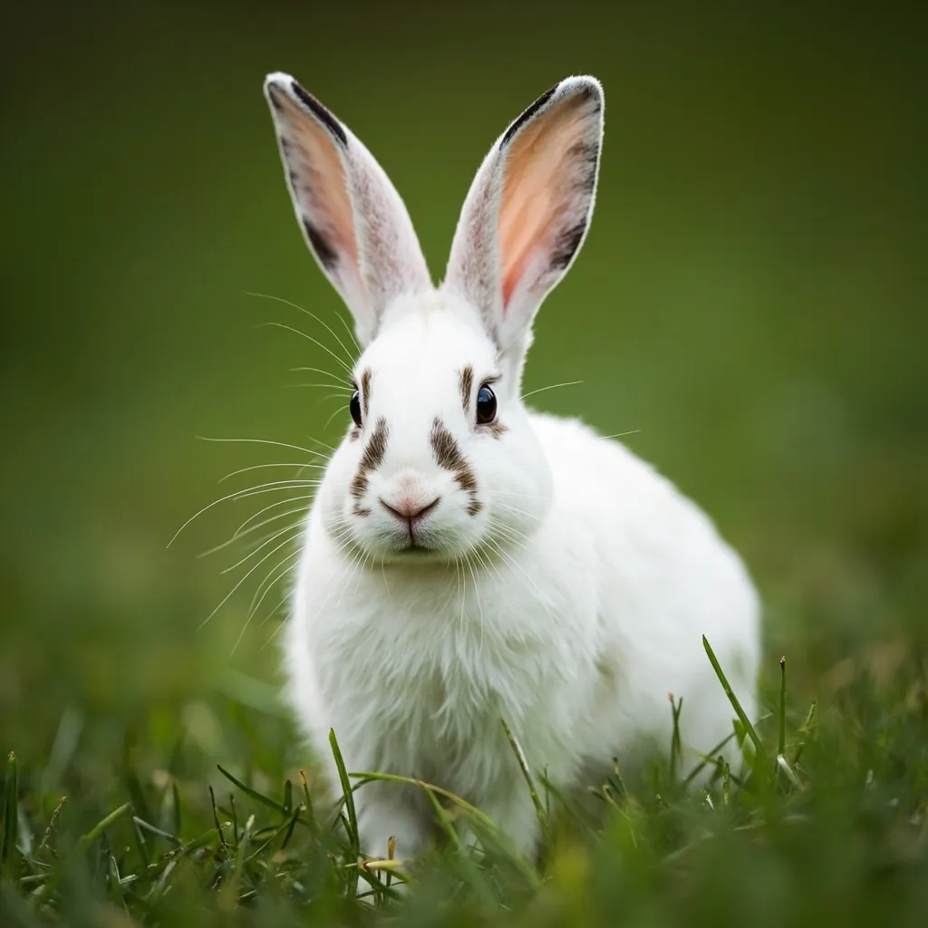 Blanc de Hotot Rabbit: The French Eye Ring Beauty