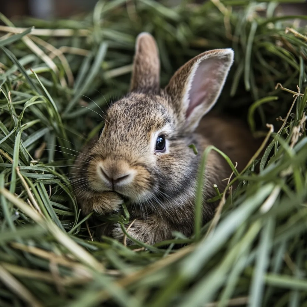 How Much Hay Do Rabbits Need