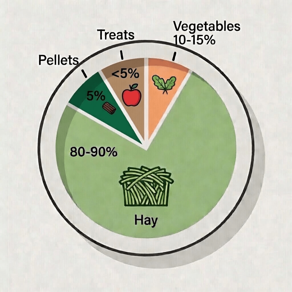 Rabbit diet proportions